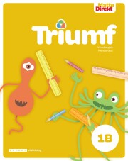 Matte Direkt Triumf 1B Elevbok röd – Omslag