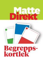 Matte Direkt 9 Begreppskortlek Grön (5-pack) – Omslag