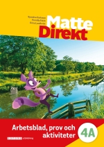 Matte Direkt 4A Arbetsblad, prov och aktiviteter (pdf) - Omslag