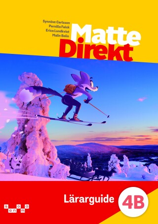 Matte Direkt 4B Lärarguide – Omslag