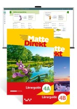 Matte Direkt 4 Lärarpaket (Lärarguide A & B + Lärarstöd+) - Omslag