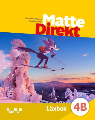 Matte Direkt 4B Läxbok – Omslag